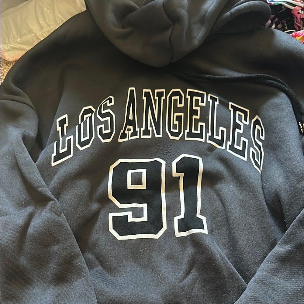 Black Los Angeles 91 Hoodie